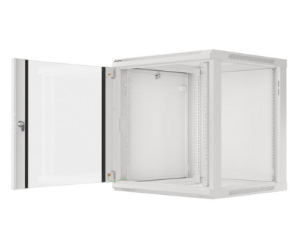 Szafa RACK Lanberg Wisząca 19" 12U 600x600mm jednosekcyjna (szara)
